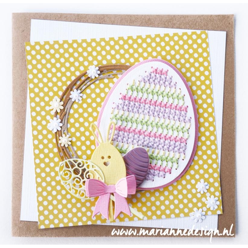 Craftable - Cross Stitch Easter Egg