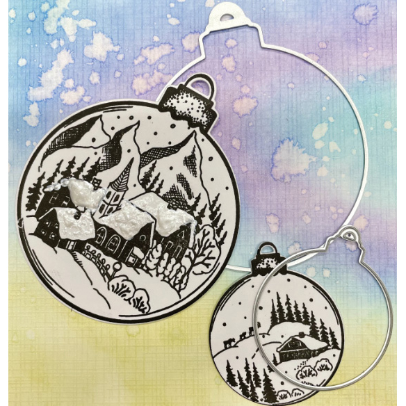 Two Jays Stamps - Bauble Scenes