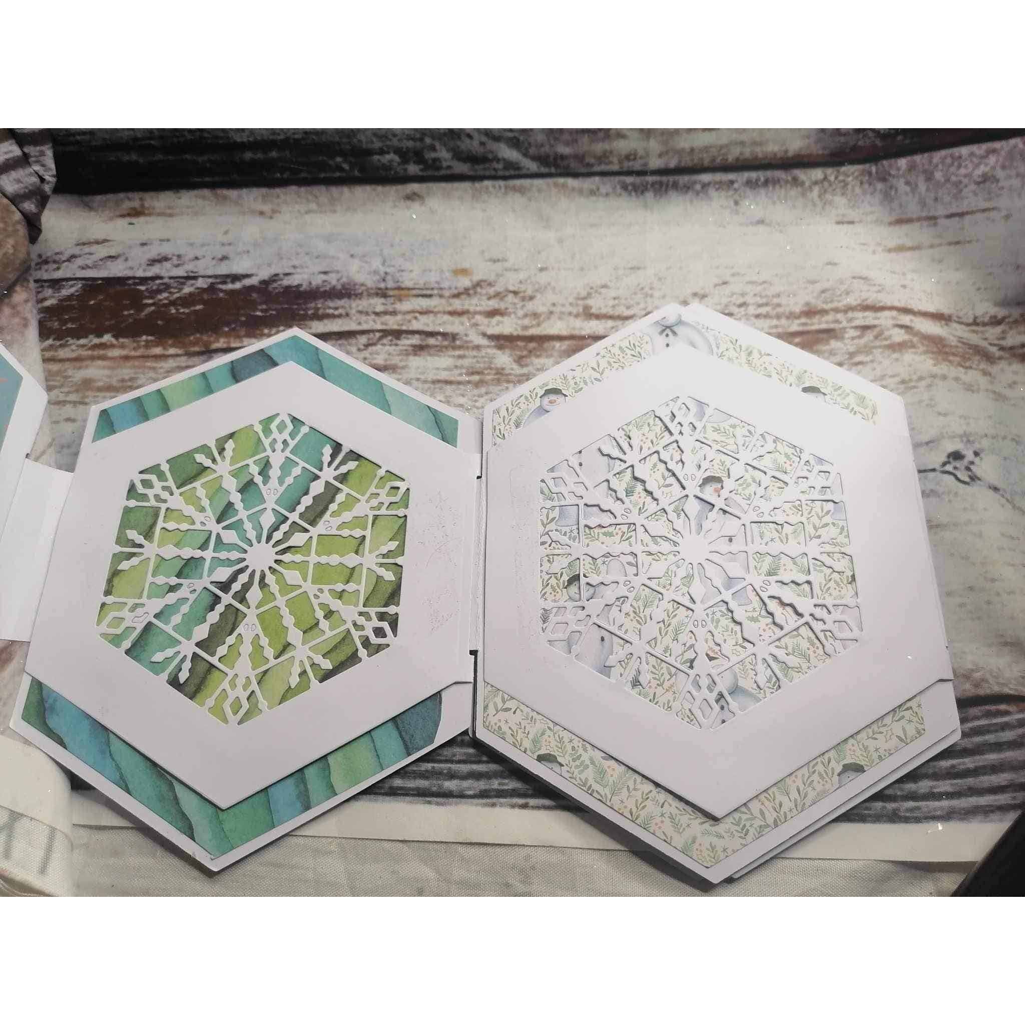 Miss P Loves Boundless Journal - Snowflake Hexi