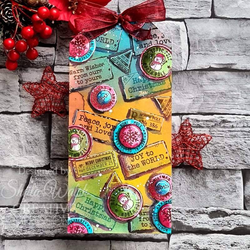 Woodware Christmas Postmarks