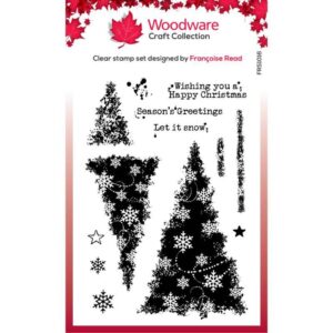 Woodware Snowflake Trees