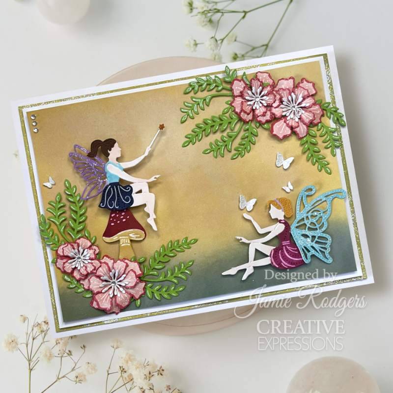 Jamie Rodgers Fairy Wishes Deckled Edge Blossoms - Image 8