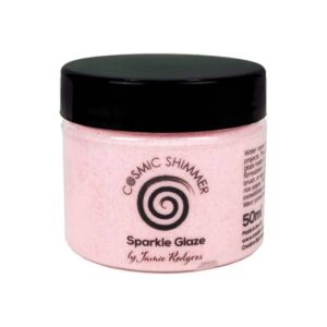 Cosmic Shimmer Jamie Rodgers Sparkle Glaze Blushing Rosedust