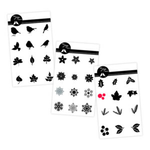 Two Jays Finger Stamps Festive Collection