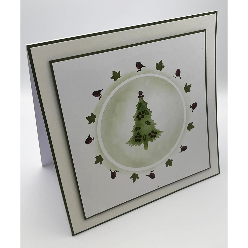 Two Jays Finger Stamps - Birds & Leaves