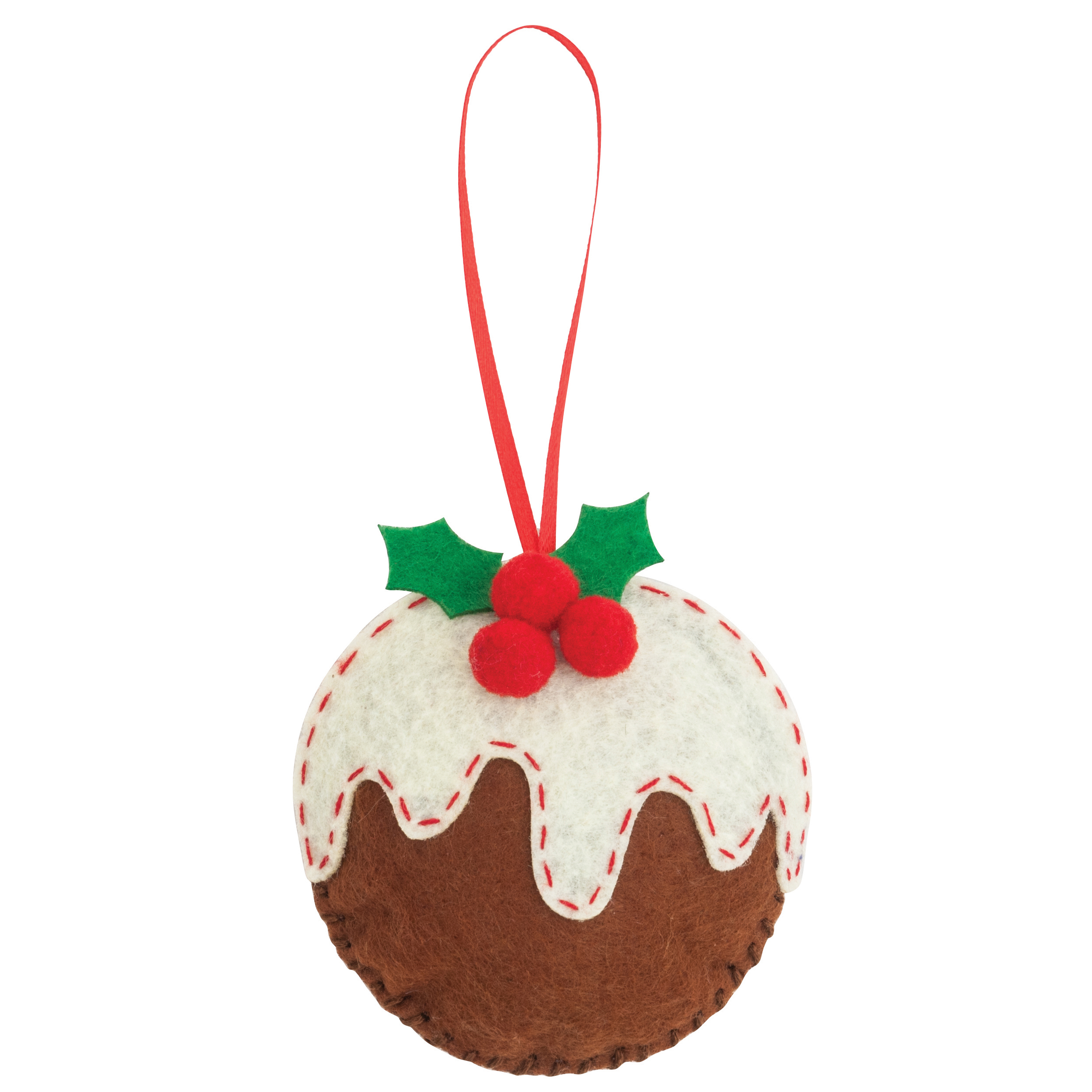 Felt Decoration Kit - Christmas: Pudding