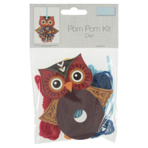 Pom Pom Decoration Kit Owl