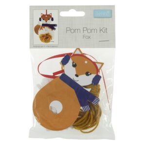Pom Pom Decoration Kit Fox