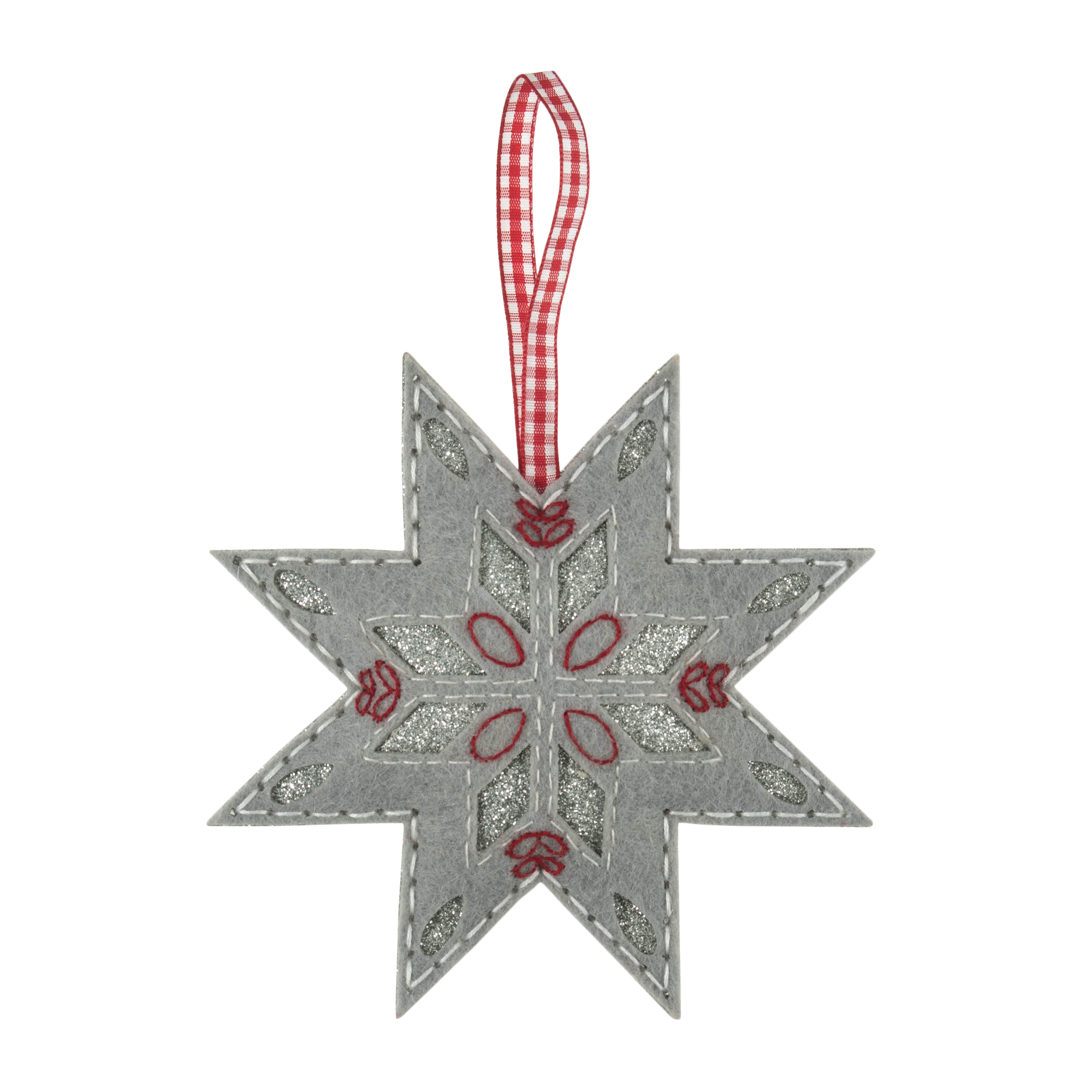 Felt Decoration Kit - Nordic Snowflake