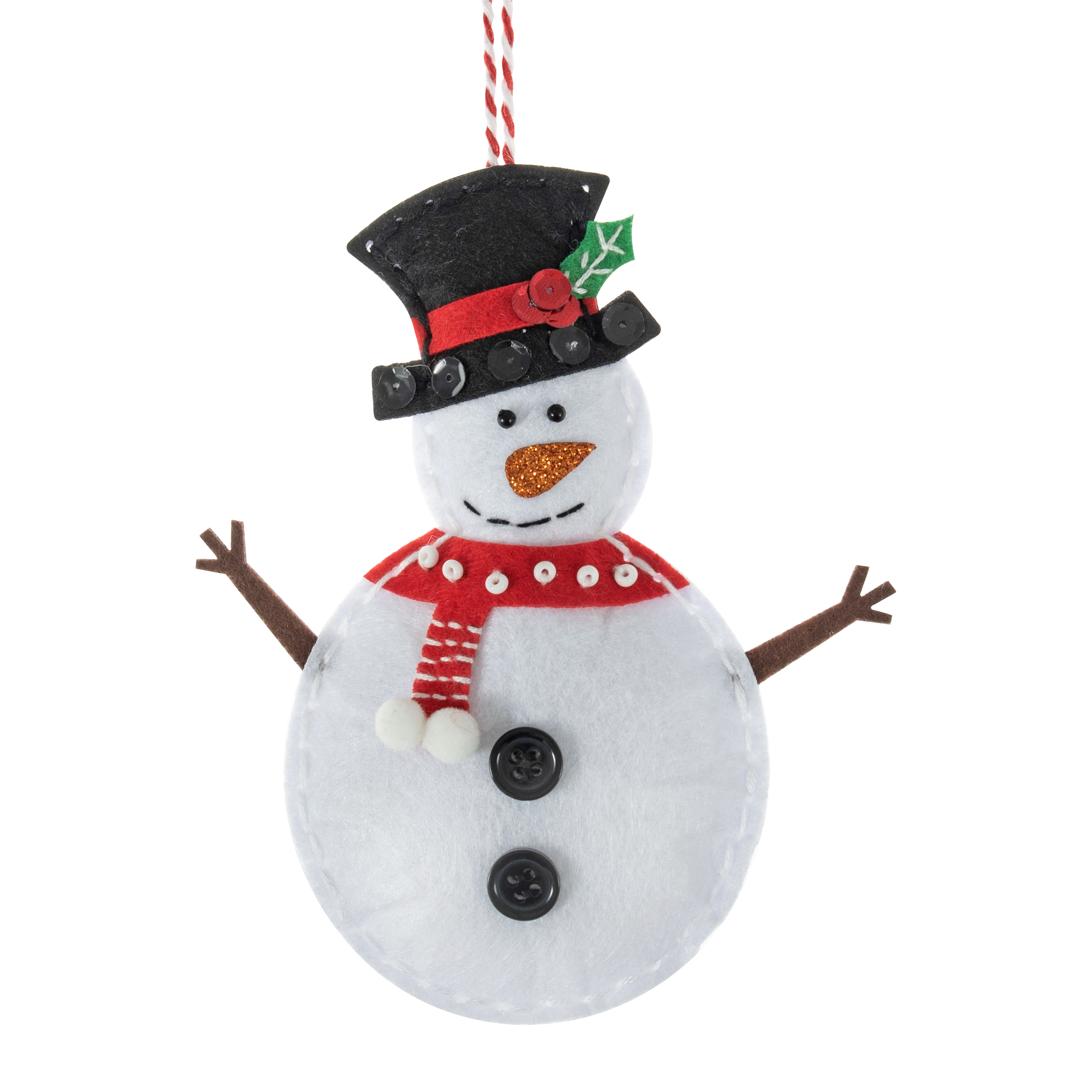 Felt Decoration Kit - Snowman