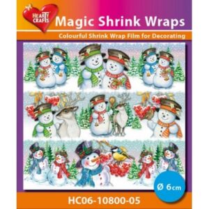 Magic Shrink Wraps - Snowmen Ø 6cm