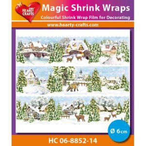 Magic Shrink Wraps, Winter Village Ø 6 cm