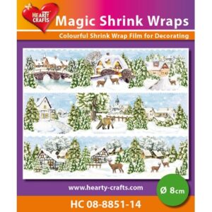 Magic Shrink Wraps - Winter Village Ø 8 cm
