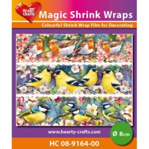 Magic Shrink Wraps - Birds Branch Ø 8 cm