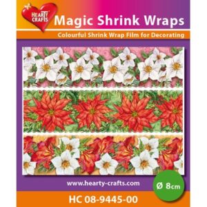 Magic Shrink Wraps - Winter Flowers Ø 8 cm
