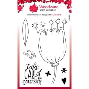 Woodware Petal Doodles Take Care