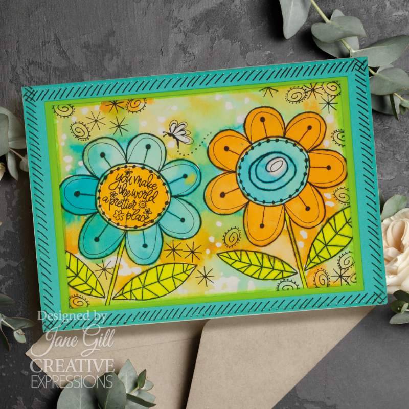 Woodware Petal Doodles Pretty Place