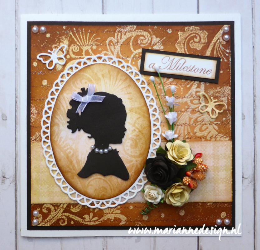 Creatables - Silhouette Girl with Ponytail