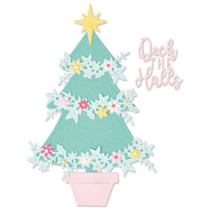 Thinlits Die Set Embellished Christmas Tree