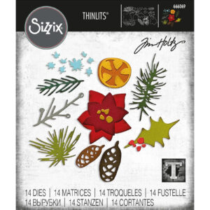 Thinlits Die Set Modern Festive 14pieces
