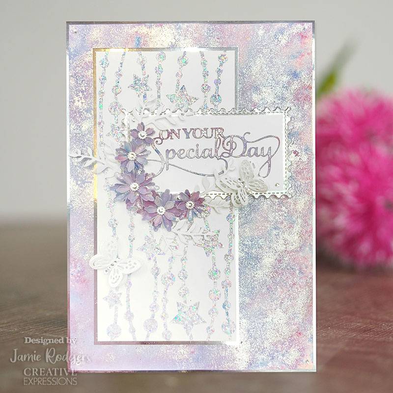 Cosmic Shimmer Jamie Rodgers Pixie Sparkles Flirty Sky 30ml - Image 3