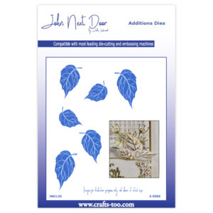 John Next Door Foil Rose Leaves
