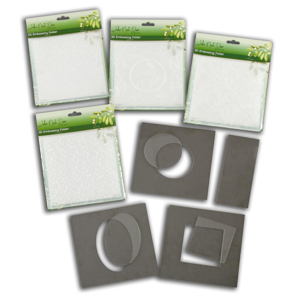 John Next Door 3D Embossing Diffuser Collection Art of Craft