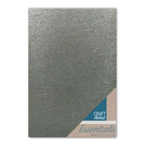 Craft Artist Waterfall Glitter Card A4 Silver