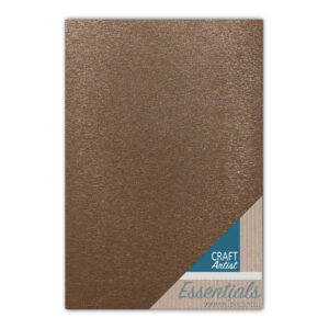 Craft Artist Waterfall Glitter Card A4 Rose Gold