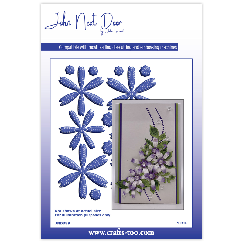 John Next Door Stitch Flowers