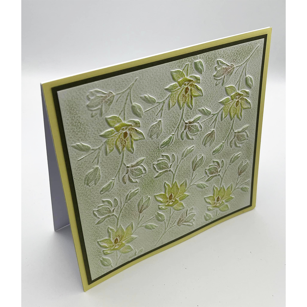 Presscut 3D Embossing Folder Magnolia