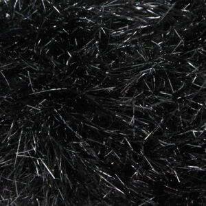 Tinsel Chunky Black