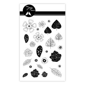 Two Jays Stamps - Funky Leaves