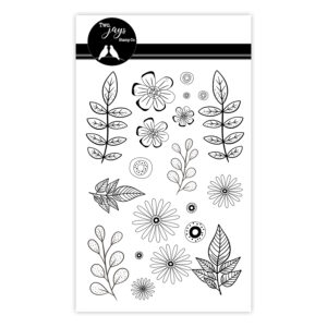 Two Jays Stamps - Funky Flowers