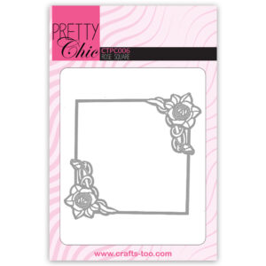 Pretty Chic Rose Square