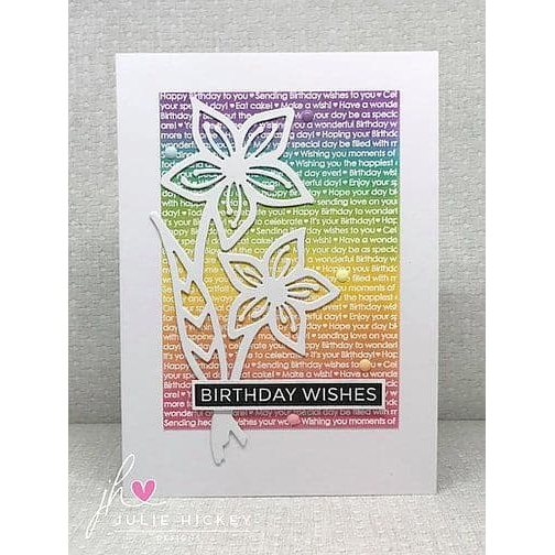 Julie Hickey Designs Birthday Background Stamp Set - Image 3