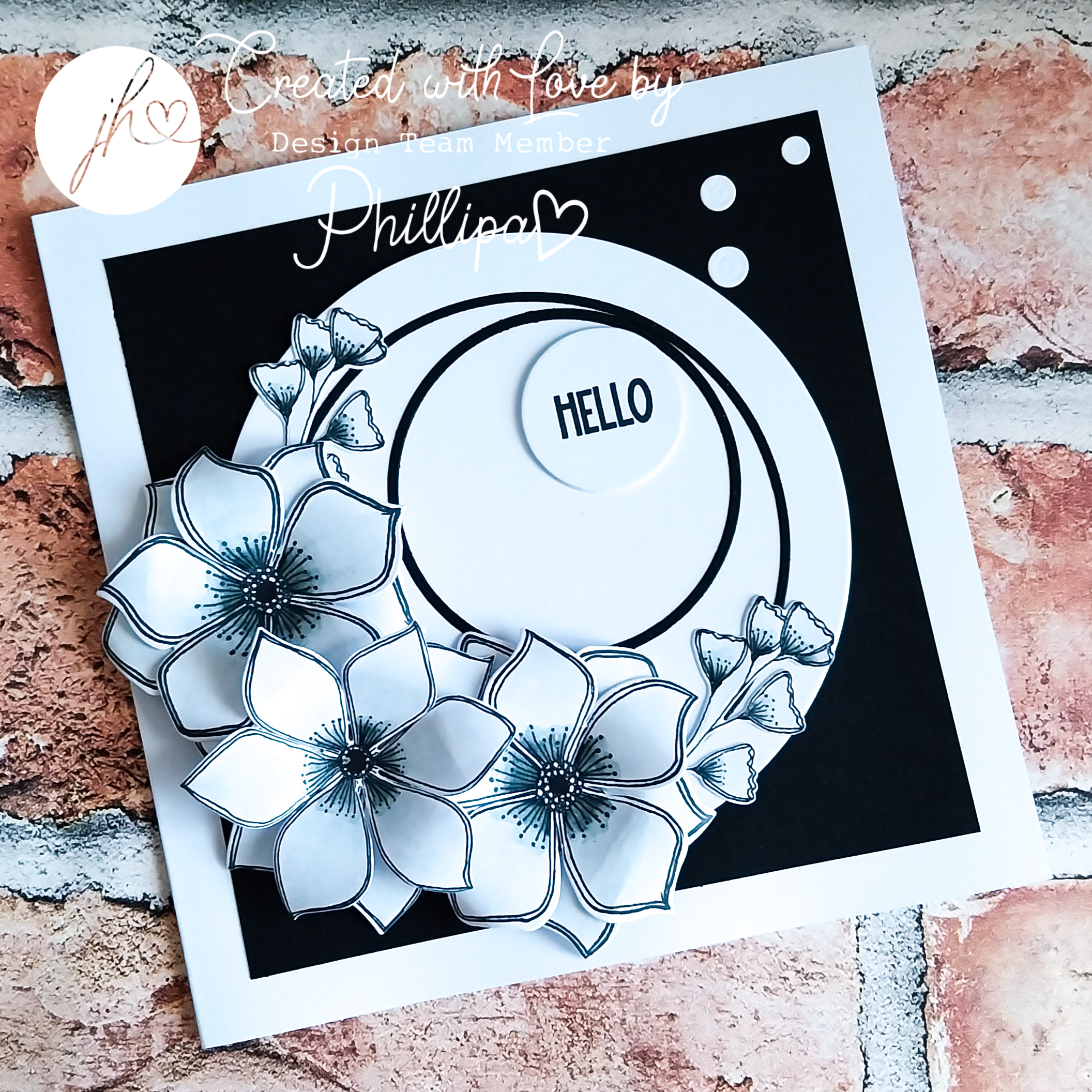 Julie's Hand Picked Florals A5 Stamp Set - Image 5