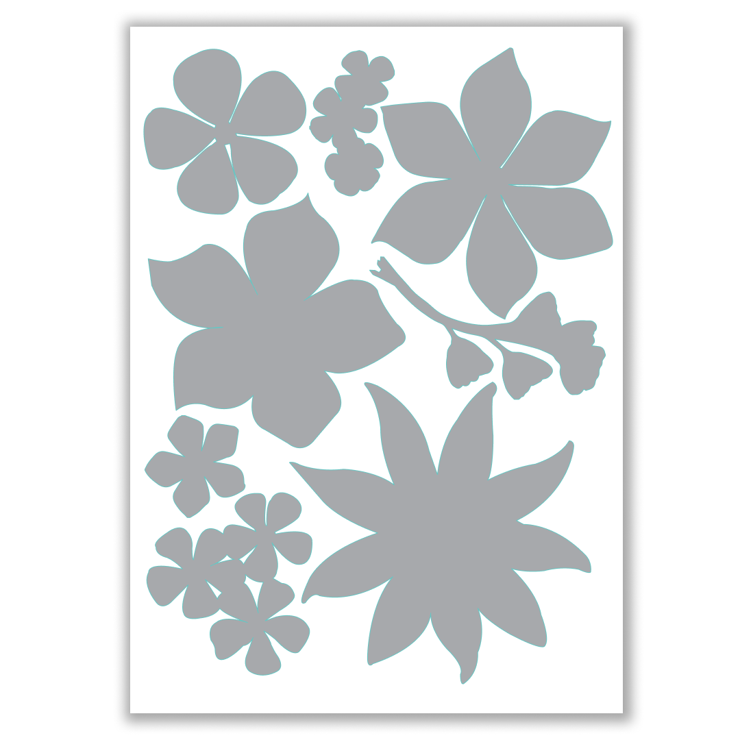 Julie's Hand Picked Florals A5 Die Set