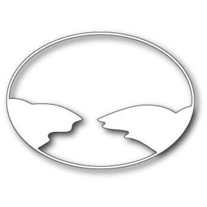 Memory Box - Country Hills Oval Frame