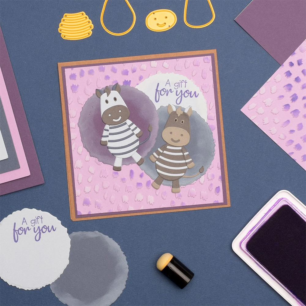 Nellie Snellen Mixed Media Stencil Cheetah - Image 2