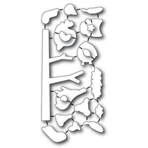 Poppy Stamps - Yuletide Birdies