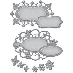 Spellbinders Shapeabilities Die - Floral Tags