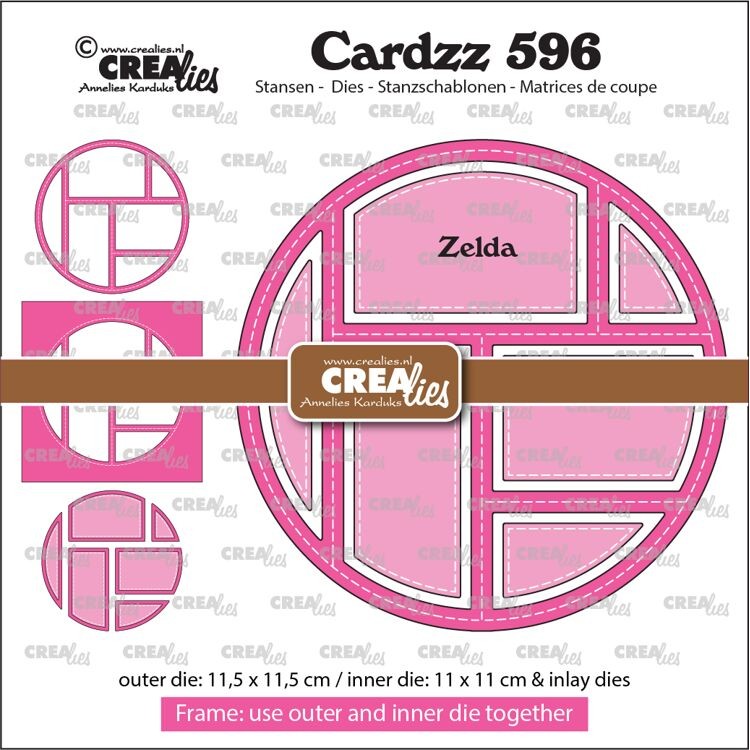 Buy A Crealies Cardzz Frame & Inlays Zelda