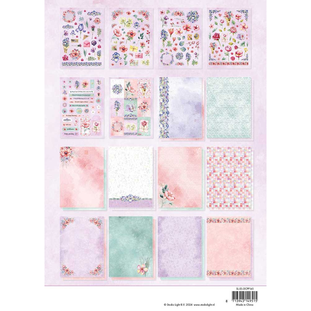 Essentials Die-Cut Paper Pad Wildflowers