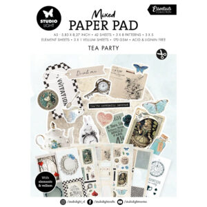 Essentials Mixed Paper Pad Tea Party