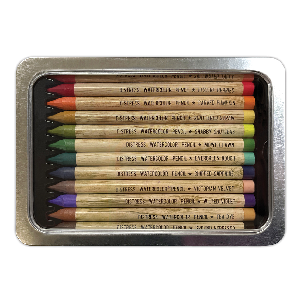 Tim Holtz Distress Watercolour Pencils Set 4