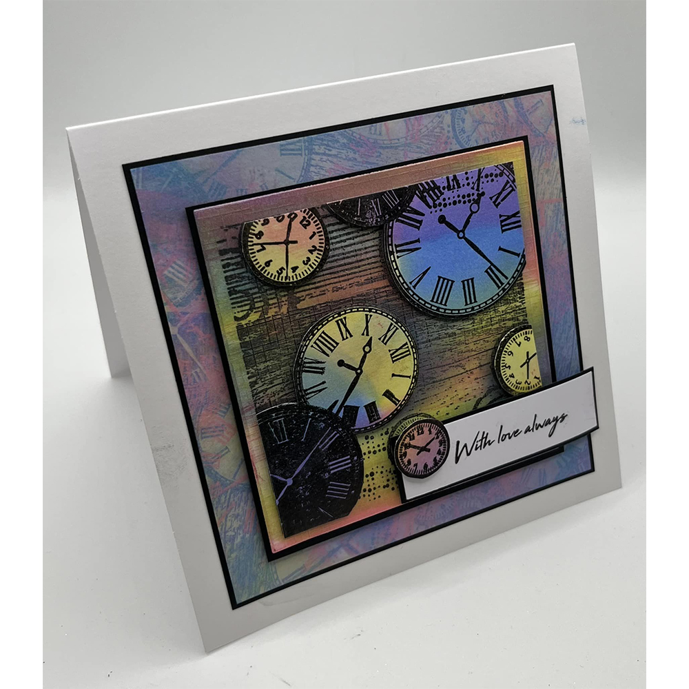 Two Jays Stamps - Time Collage