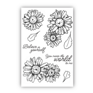 DS-PT-1056 Peter's Marguerites A6 Stamp Set