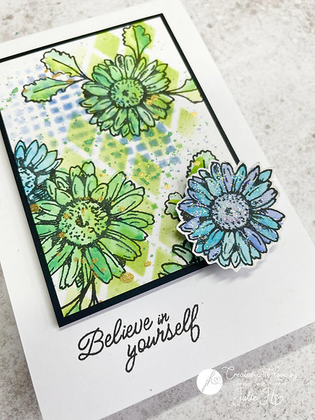 DS-PT-1056 Peter's Marguerites A6 Stamp Set