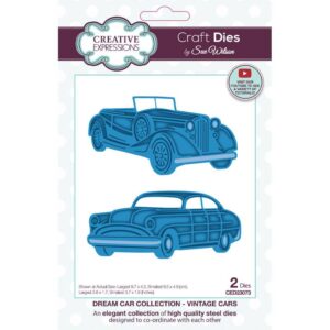 Sue Wilson Dream Car Collection Vintage Cars Craft Die